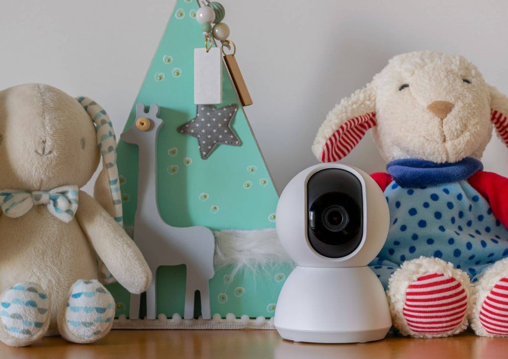 chambre avec babyphone vidéo
