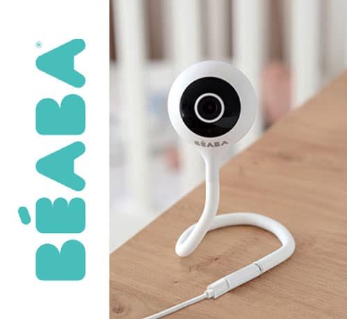 <mark style="background-color:#ffffff" class="has-inline-color has-secondary-color"><strong>2.</strong> <strong>Babyphone vidéo Beaba Zen connect</strong></mark>